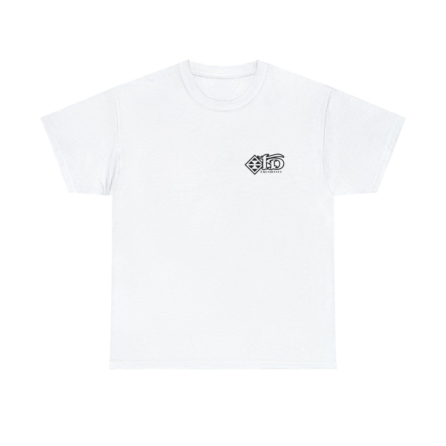 TrueDaily Vertical - Heavy Cotton Tee