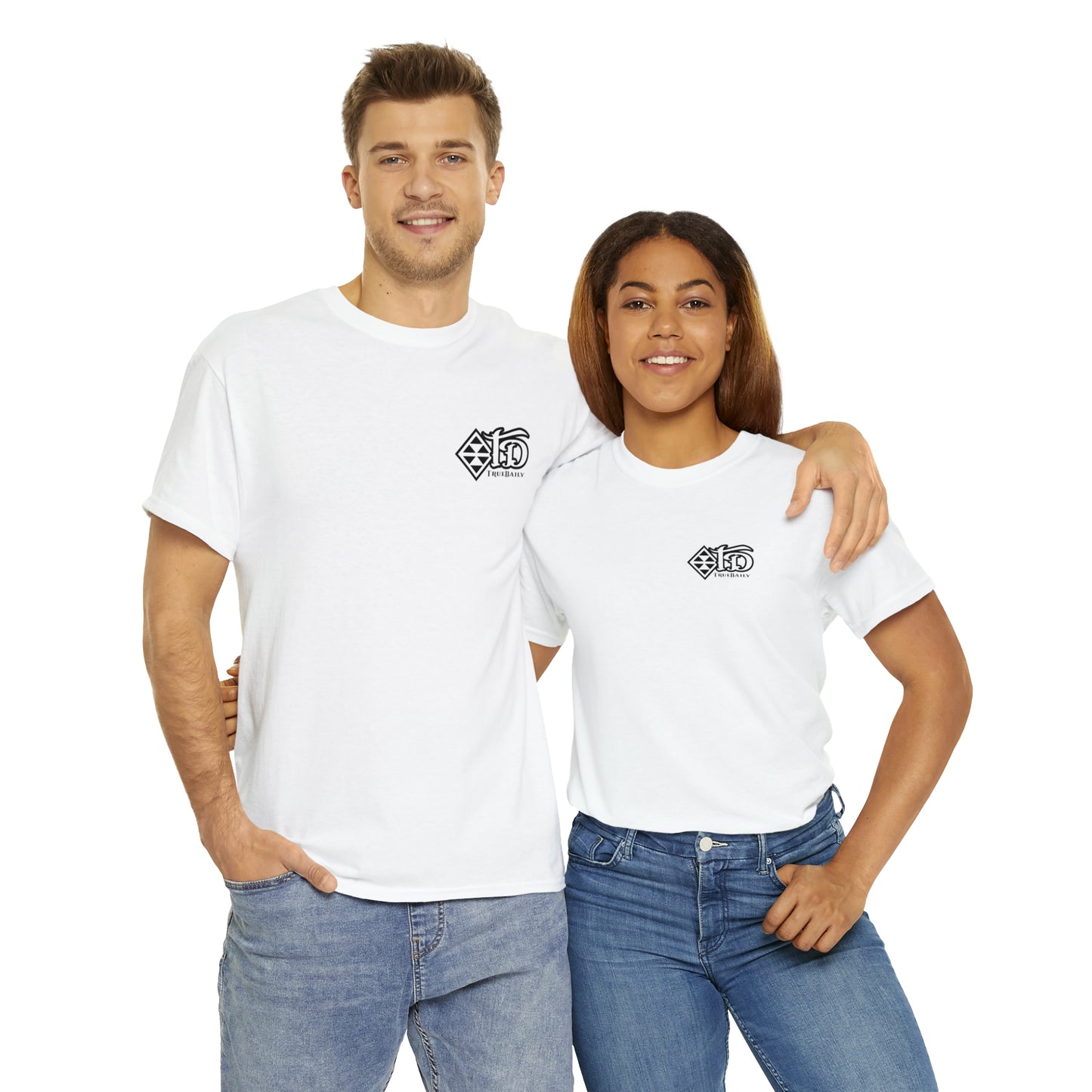 TrueDaily Panda - Heavy Cotton Tee