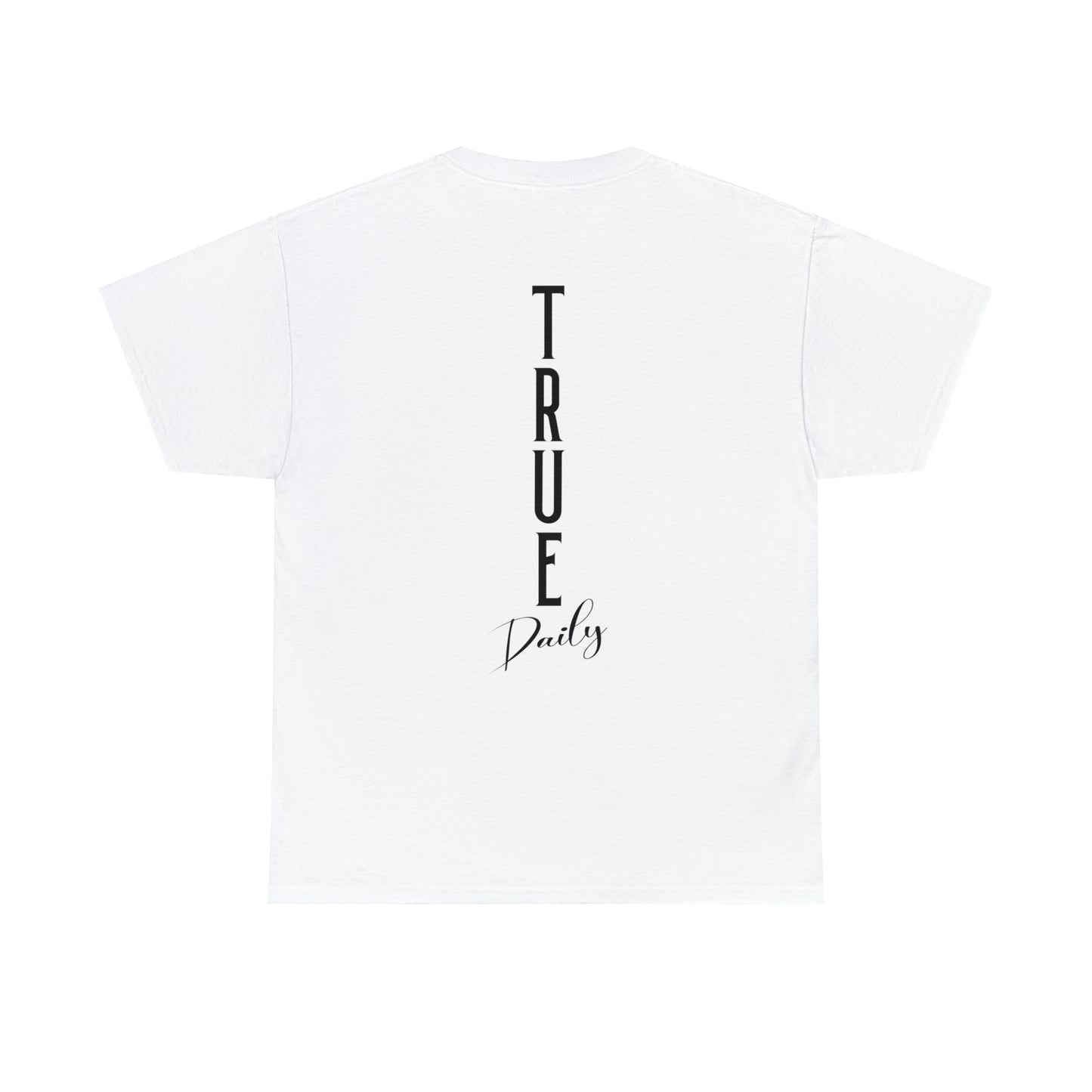 TrueDaily Vertical - Heavy Cotton Tee
