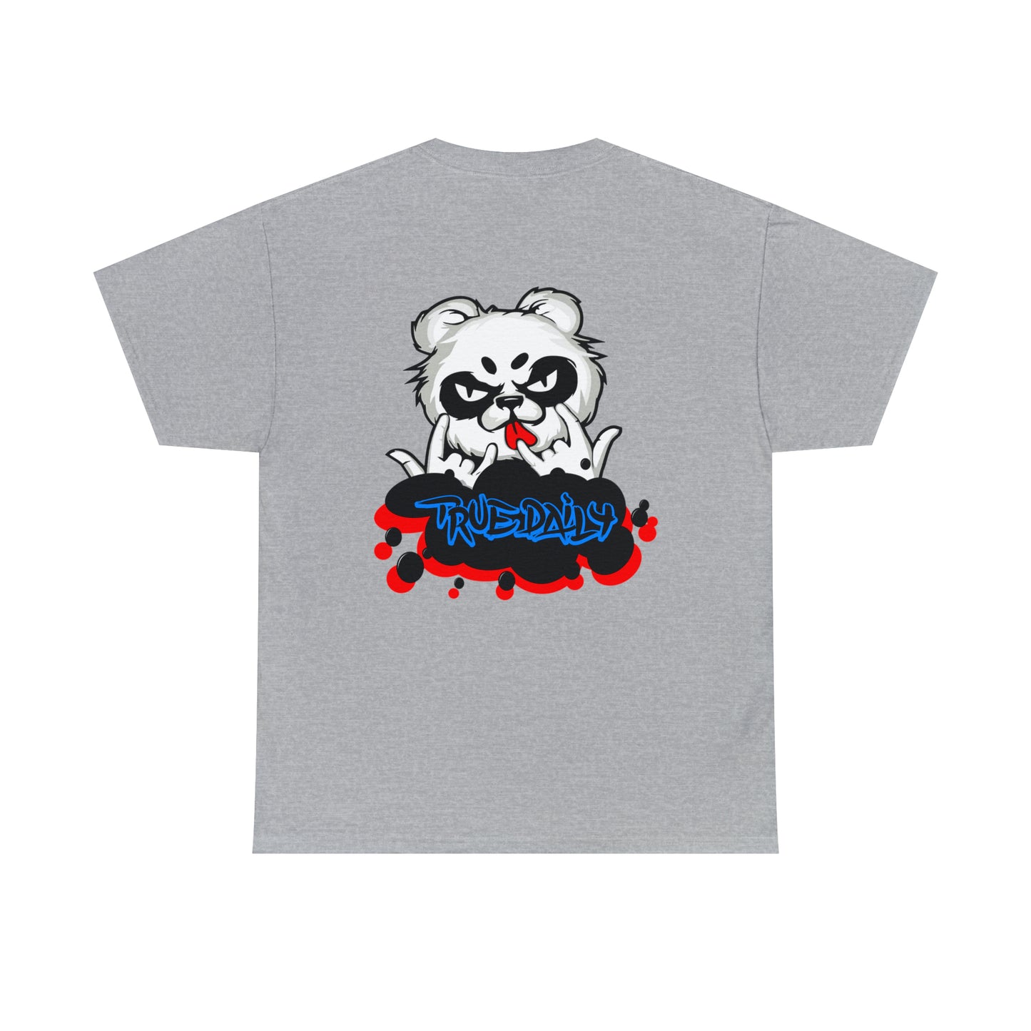 TrueDaily Panda - Heavy Cotton Tee