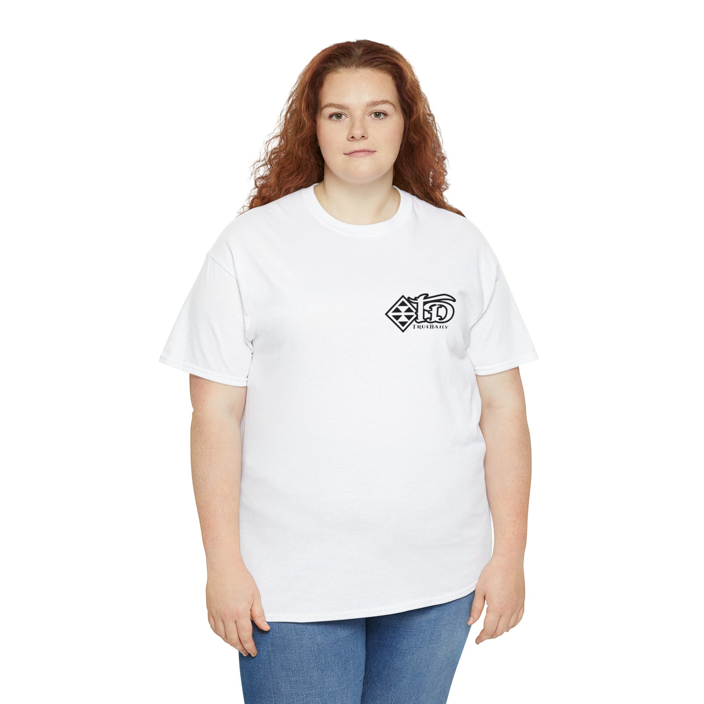 TrueDaily Panda - Heavy Cotton Tee