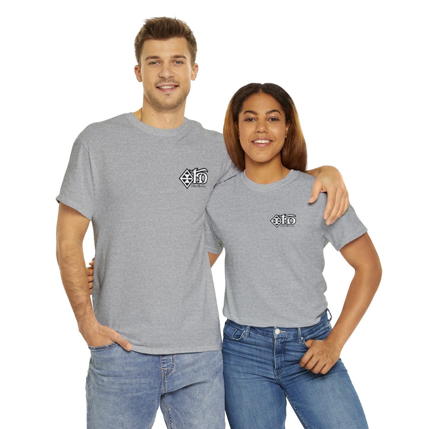 TrueDaily Panda - Heavy Cotton Tee