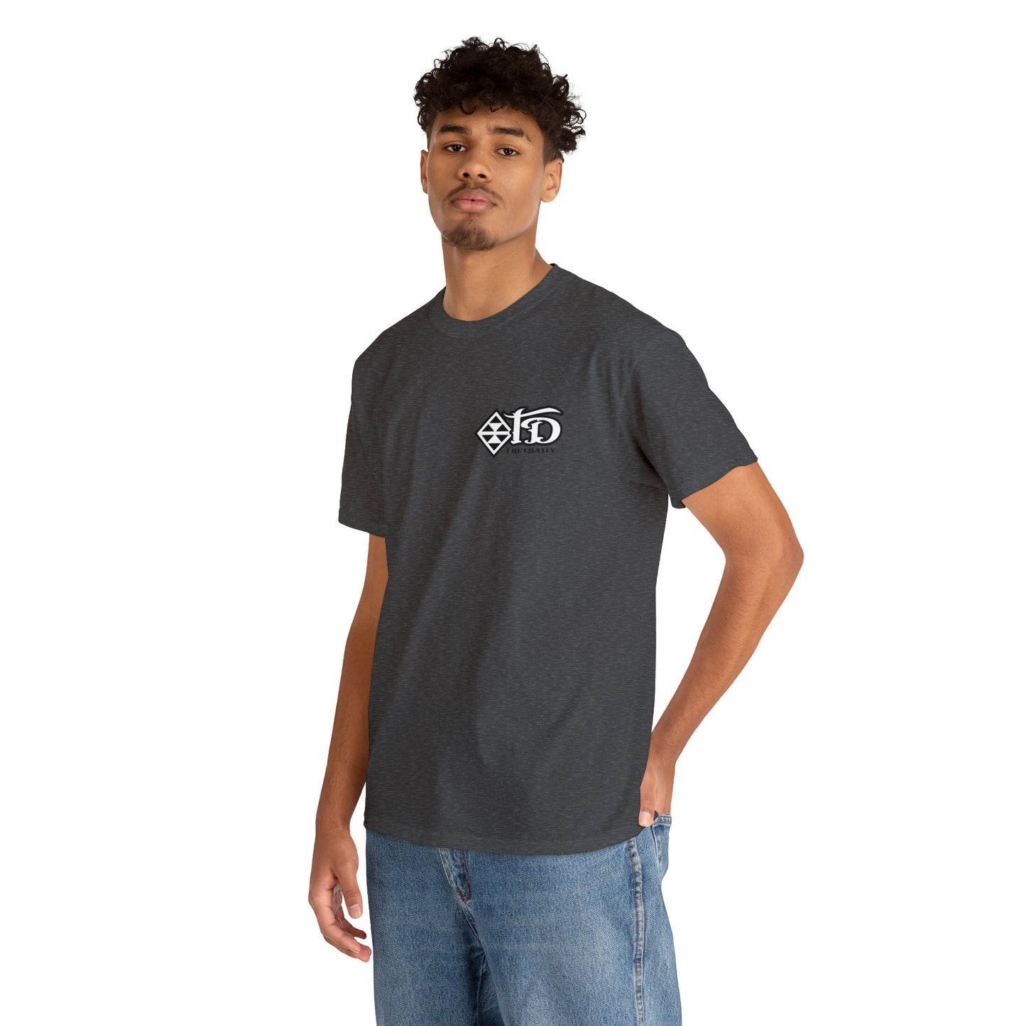 TrueDaily Panda - Heavy Cotton Tee