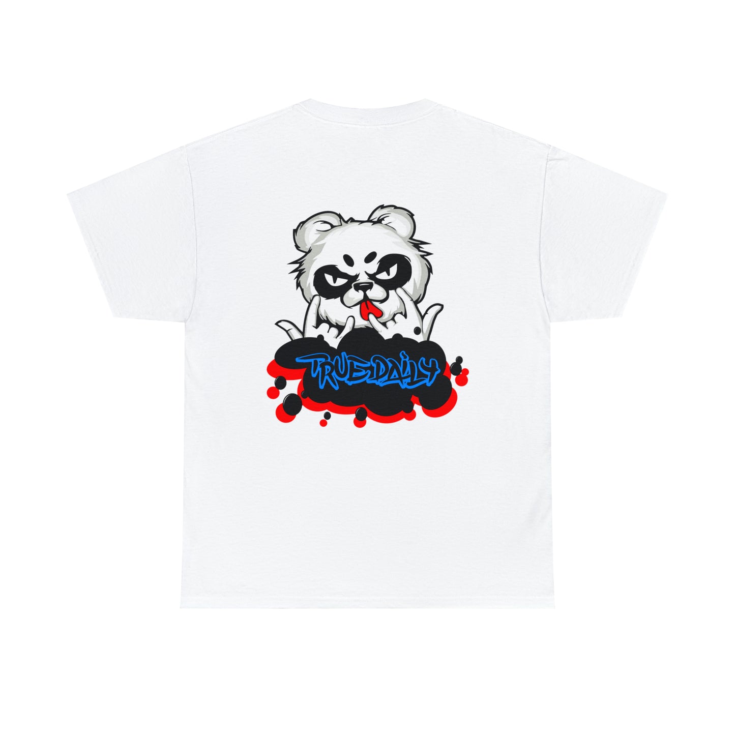 TrueDaily Panda - Heavy Cotton Tee