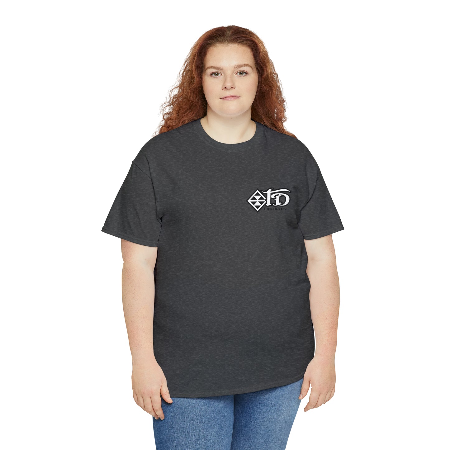 TrueDaily Panda - Heavy Cotton Tee