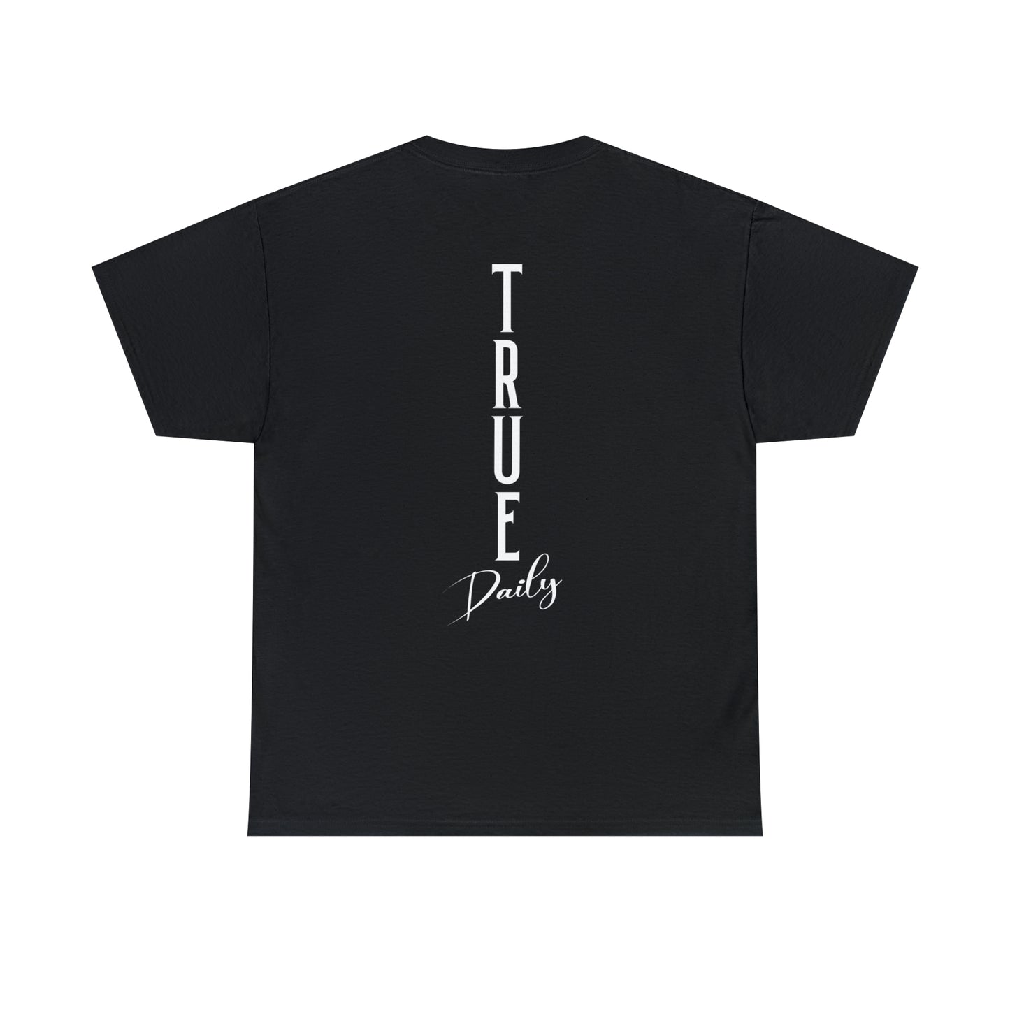 TrueDaily Vertical - Heavy Cotton Tee