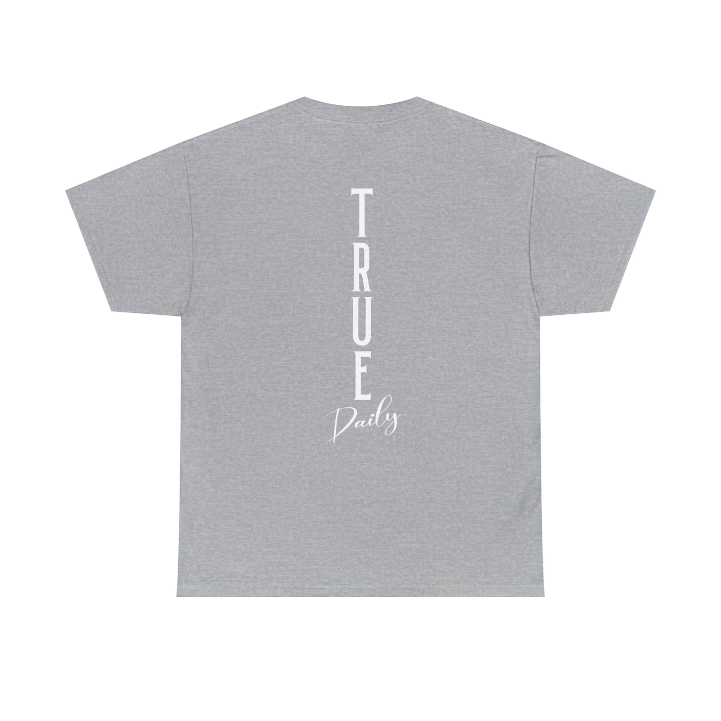 TrueDaily Vertical - Heavy Cotton Tee