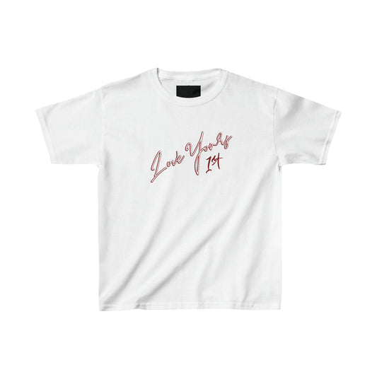 Love Yours 1st - Kids Heavy Cotton Tee