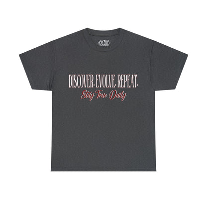 Discover.Evolve.Repeat - Heavy Cotton Tee