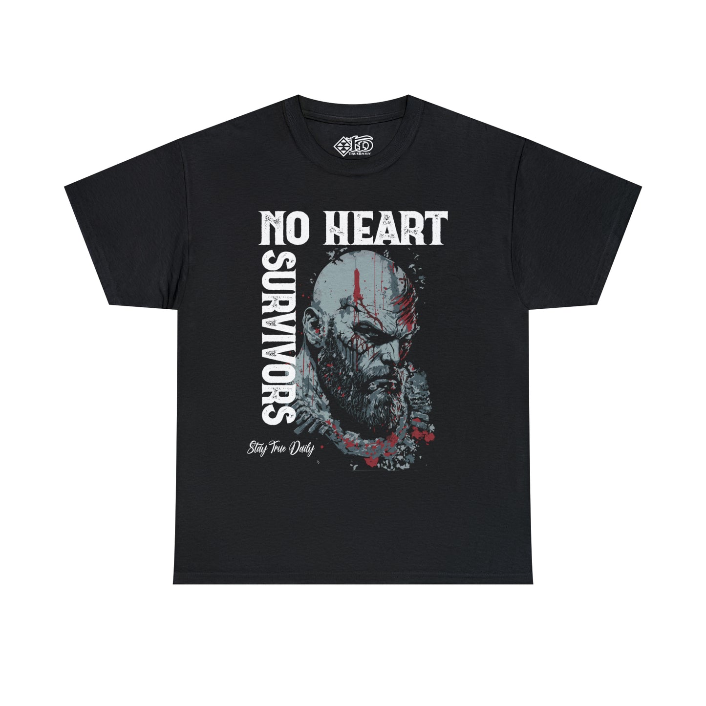 NO Heart NO Survivors - Heavy Cotton Tee