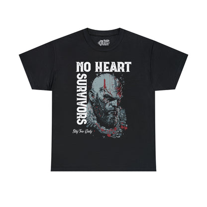 NO Heart NO Survivors - Heavy Cotton Tee