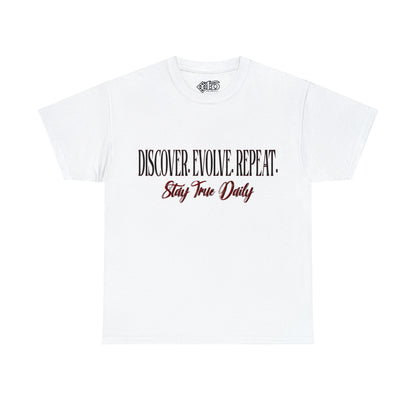 Discover.Evolve.Repeat - Heavy Cotton Tee